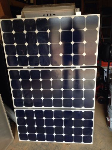 AE-90HE solar module panel 90watt panel auction is for three panels and mount