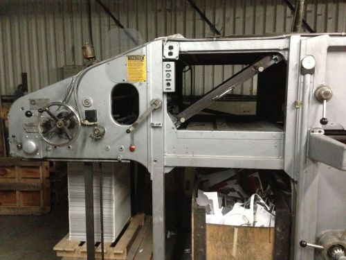 Bobst sp1080 die cutter for sale