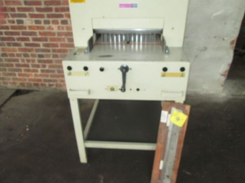 Triumphsemi-automatic paper cutter.very clean machine for sale