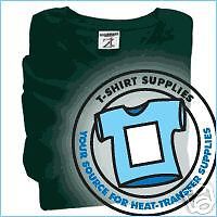 Iron on heat transfer paper / dark colors 25 sheets for sale
