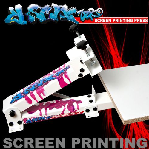 K-SER zero  - Screen Printing T-shirt Press / Printer Machine Textile Fabric NEW