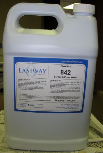 Easiway Plastisol Plastisolv 842 Screen &amp; Press Wash Gallon Size