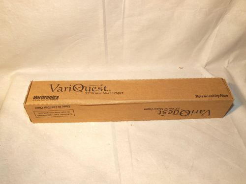 VariQuest 2301T Direct Thermal Paper 23in x 100ft - NEW
