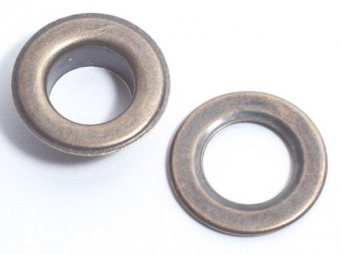 1000 #2 3/8&#034; grommets &amp; washers bronze color  ideal for making posters,tags for sale