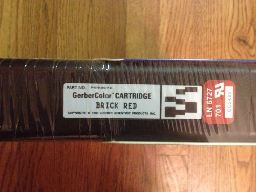 Gerber Thermal Transfer Foil 50 Yard New Package Brick Red Gcs Series .