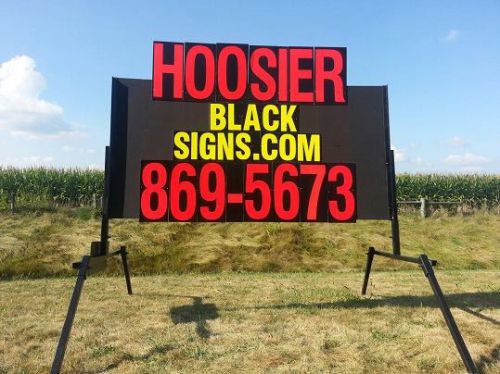 Indianapolis Black Sign Advertising Business for Sale, Get started in Biz Today