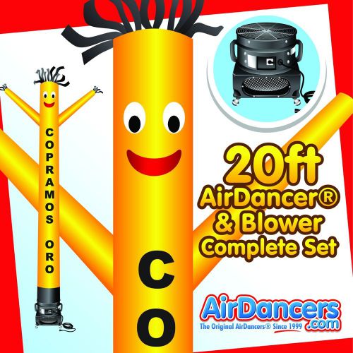 Yellow Compramos Oro AirDancer® &amp; Blower 20ft Dancing Inflatable