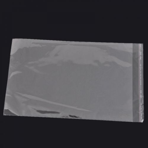 50PCs Self Adhesive Seal Plastic Bags 24x36cm(Usable Space 24x33cm)