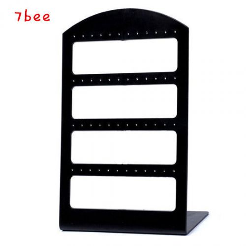 Fashoion 48 Holes Earrings Display Rack Stand Holder Organizer Jewelry Plastic