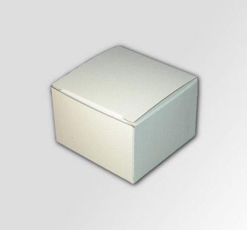 25 Small White Gloss Gift Box 3 x 3 x 2 Jewelry Craft Soap
