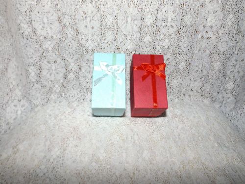 Jewelry Gift Boxes Small Lot of 2
