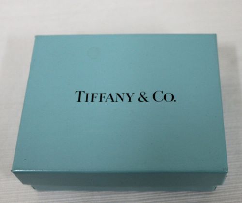 TIFFANY &amp; CO. JEWELRY GIFT BOX w/Padding ~NEW~3.75&#034; x 3&#034;