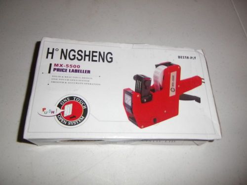 NEW H&#039;NGSHENG PRICING LABELLER  MX 5500