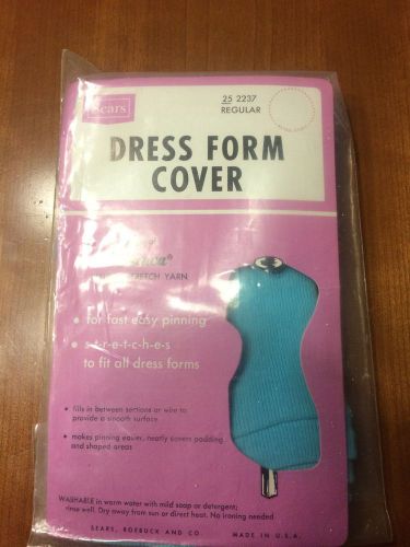 Sears Blue Material Cover for Female Mannequin Dress Form Model Dummy-Sz Regular