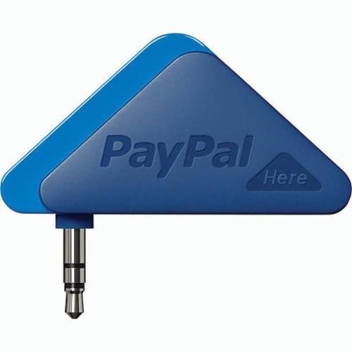 NEW~PAYPAL HERE CARD READER CREDIT CARDS FOR IPHONE/ANDROID~ UNSEALED~NEW IN BOX