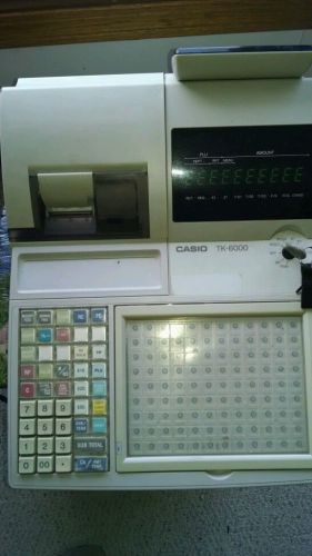 Used Casio TK-6000 Cash Register