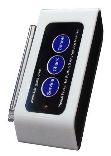 SINGCALL.Wireless nurse pager call systems, multi-button pager for coffee shop