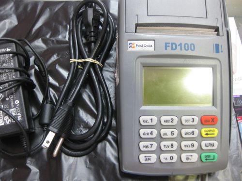 FD100 First Data Credit Card Machine