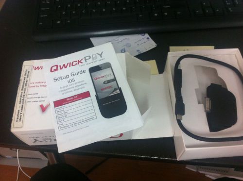 MAGTEK iDynamo QwickPay kit mobile payment solution (iPhone/iPad) PRICED TO MOVE