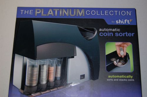 The Platinum Collection Automatic Coin Sorter by Shift, brand new