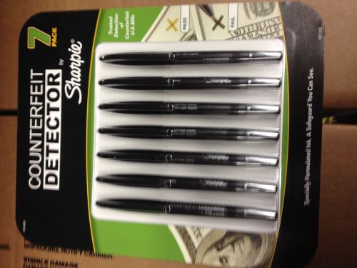Sharpie Counterfeit Detector Pens - 7 Pack, New Office Products