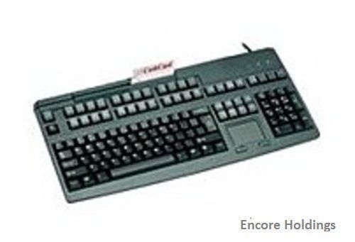 Cherry Electrical G80-8113LRAUS-2 Keyboard with 3 Track MSR Touchp Barcode -