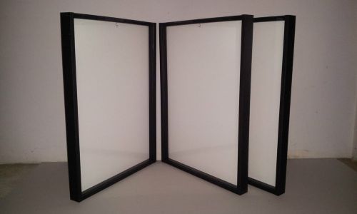 Jersey display cases + free hangers frame football baseball basketball white 3 b for sale
