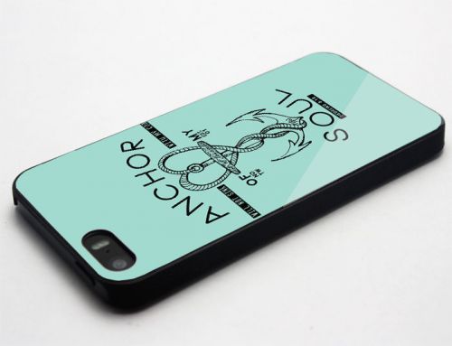Anchor Soul Shockproof On iPhone 4/4s/5/5s/5C/6 Case Cover th661