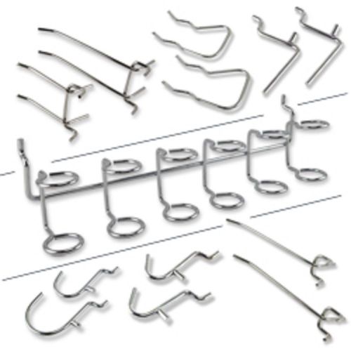 200 Assorted Pegboard Hooks Organizers Hangers Tools Parts Hook Auto Garage Home