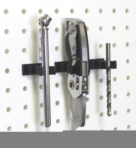 Pegboard organizer - spring-style peg hooks - 30 black flex-lock hooks for sale
