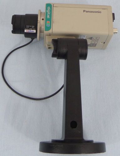 Panasonic DIGITAL CCTV Color Camera WV-CP234 Computar 3.5-8mm 1:1.4 1/3&#034; CS Base