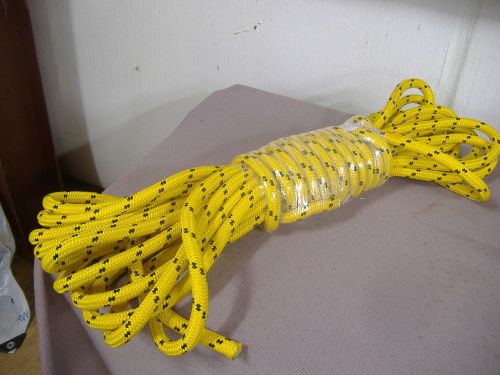 Double braid polyester 3/4&#034; x76 feet arborist rigging tree bull rope for sale