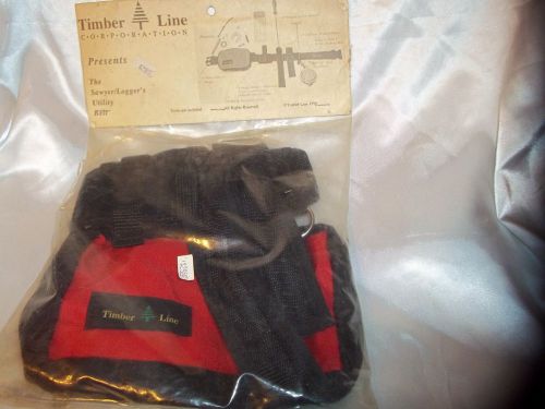 TIMBERLINE CORP. LOGGER&#039;S UTILITY BELT &#034;NEW&#034;