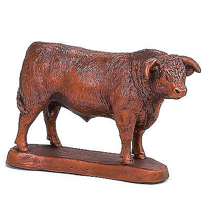 Hereford Bull Sculpture, Farm &amp; Country Decor trophies