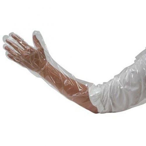Neogen 10 Pack, 1.25 Mil Clear Shoulder Length Animal OB Gloves Ideal Instrument
