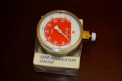 Esab 999441 gas regulator guage 400 psi 2.5&#034; for sale