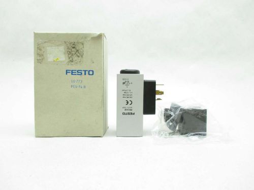 NEW FESTO PEV-1/4-B 10773 T143 PRESSURE 250V-AC SWITCH D448056
