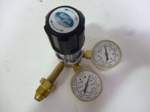Airgas high pressure gas regulator with gauges      L449