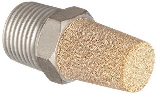 Dixon cmf38 nickel plated steel air hose fitting  conical muffler  3/8&#034; npt male for sale