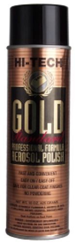 Hi tech gold standard aerosol polish 15 oz. for sale