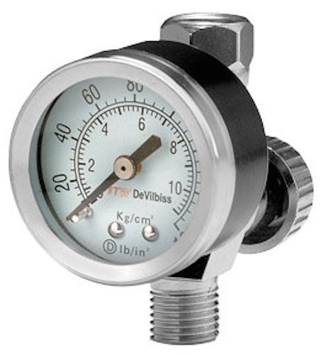 Devilbiss hav501 air valve regulator with gauge  for sale