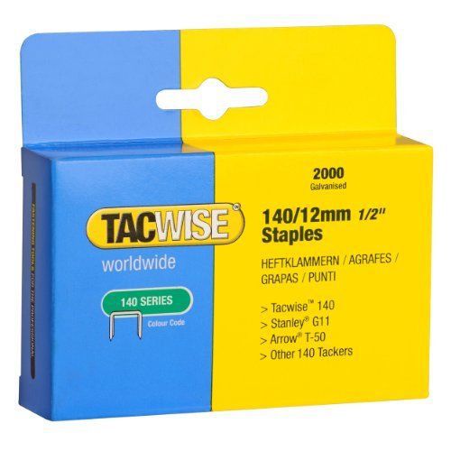 New tacwise 140/12 staples 12mm (2000) for sale
