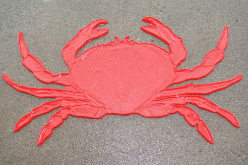 Dungeness Crab Concrete Stamp, Decorative Concrete Stamping