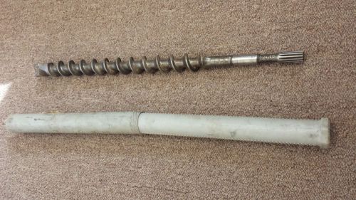 1-1/2&#034; x 22-3/4&#034; concrete drill bit - hammerdrill bit- a case- german for sale