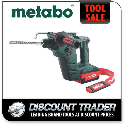 Metabo 36 volt lithium-ion cordless rotary hammer drill compact - bha 36 ltx for sale