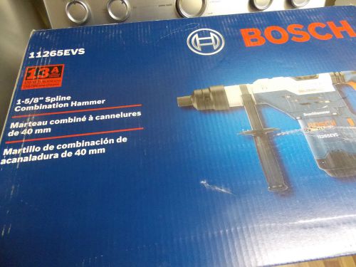 NEW BOSCH SPLINE COMBINATION  HAMMER DRILL11265EVS 1 5/8&#034; HAMMERDRILL