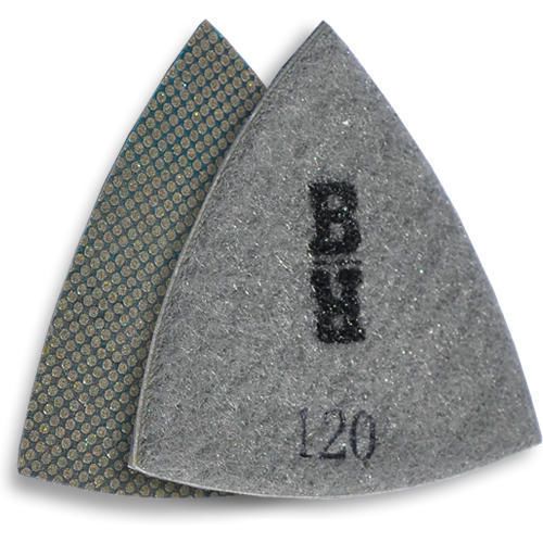 Buddy rhodes 120g concrete countertop electroplated diamond detail polishing pad for sale