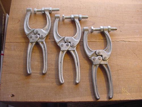 De sta co speed clamps #468-s vintage clamps qty. 3 destaco for sale