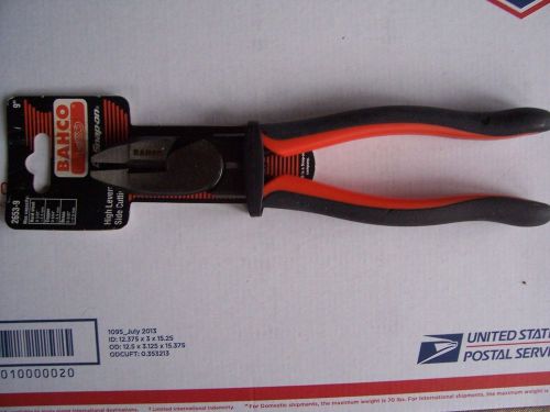 New Bahco 9&#034; Long High Leverage Side Cutting Pliers.