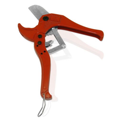 Ratcheting cutting tool for cutting plastic pvc plumbing tube pipes &amp; hose for sale